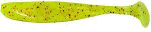 Виброхвост Keitech Easy Shiner 3.5" PAL#01 Chartreuse Red Flake