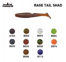 	Силікон Fishing ROI Rage Tail Shad 105mm B034 (5шт) (M203)