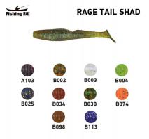 Силікон Fishing ROI Rage Tail Shad 105mm B038 (5шт) (M203)