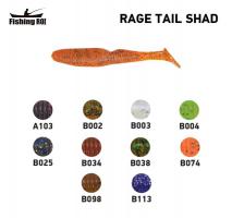 	Силікон Fishing ROI Rage Tail Shad 105mm B074 (5шт) (M203)