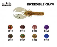 	Силікон Fishing ROI Incredible Craw 70mm S020 (10шт) (кор20уп) (M123)