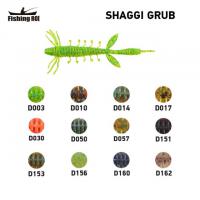 	Силікон Fishing ROI Shaggi Grub 100mm D003 (10шт) (кор20уп) (M123)