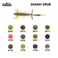 	Силікон Fishing ROI Shaggi Grub 75mm D014 (12шт) (кор20уп) (M123)