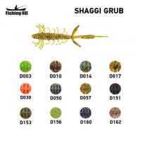 	Силікон Fishing ROI Shaggi Grub 75mm D017 (12шт) (кор20уп) (M123)