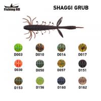 Силікон Fishing ROI Shaggi Grub 75mm D151 (12шт) (кор20уп) (M123)