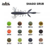 	Силікон Fishing ROI Shaggi Grub 75mm D160 (12шт) (кор20уп) (M123)