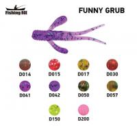 Силікон Fishing ROI Funny Grub 30mm D042 (20шт) (кор20уп) (M123)