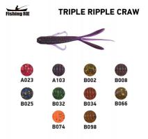 	Силікон Fishing ROI Triple Ripple Craw 70mm A103 (12шт) (M203)