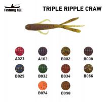 	Силікон Fishing ROI Triple Ripple Craw 70mm B098 (12шт) (M203)