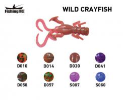 Силікон Fishing ROI Wild Crayfish 50mm D030 (15шт) (кор20уп) (M123)