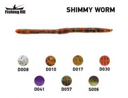 Силікон Fishing ROI Shimmy Worm 95mm D010 (15шт) (кор20уп) (M123)