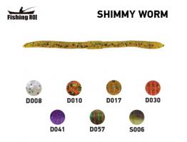 Силікон Fishing ROI Shimmy Worm 95mm D017 (15шт) (кор20уп) (M123)