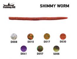 Силікон Fishing ROI Shimmy Worm 95mm D030 (15шт) (кор20уп) (M123)