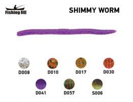 Силікон Fishing ROI Shimmy Worm 95mm D041 (15шт) (кор20уп) (M123)