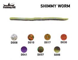 Силікон Fishing ROI Shimmy Worm 95mm S006 (15шт) (кор20уп) (M123)