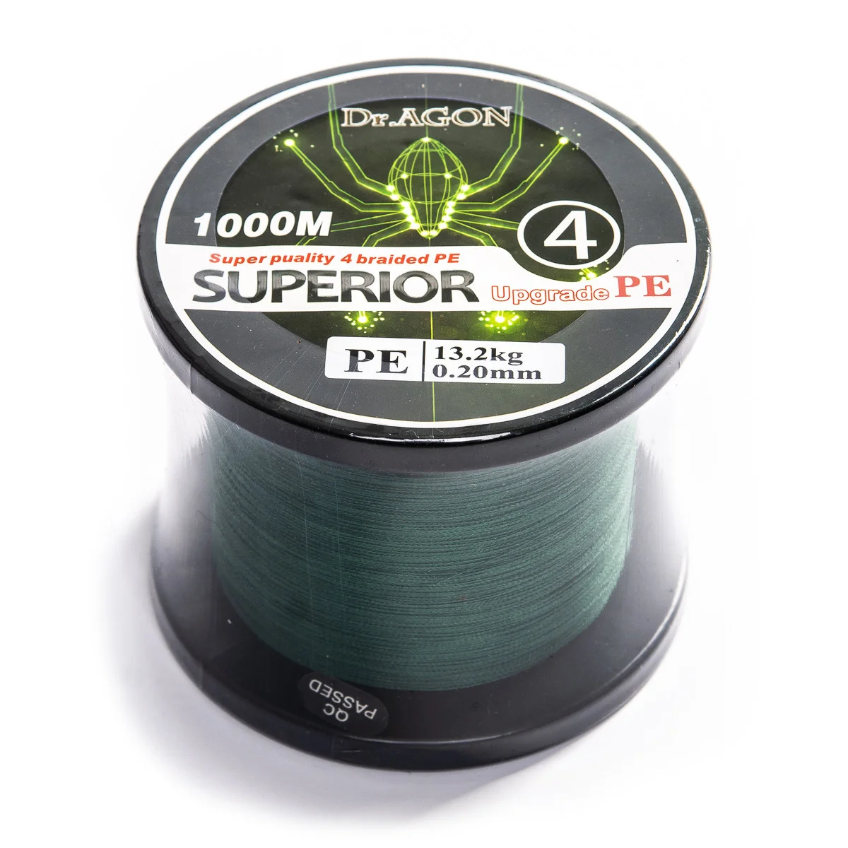 Рыболовный плетеный Шнур Dragon 1000м 4xPE