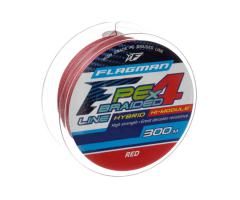 Шнур Flagman PE Hybrid F4 300м Red