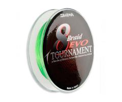 Шнур Daiwa Tournament 8xBraid EVO Chartreuse 135м 0.14мм 10.2