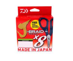 Шнур-ножницы Daiwa Grand J-Braid X8E Сhartreuse 270м