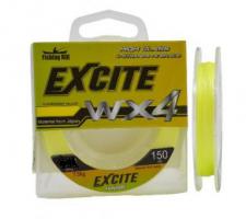Шнур Fishing ROI Excite WX4 0,23мм 11,5кг 150m fluorescent yellow