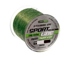 Леска Carp Pro Sport Line Flecked Green 1000м 0.265мм