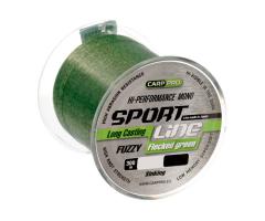 Леска Carp Pro Sport Line Flecked Green 300м 0.351мм