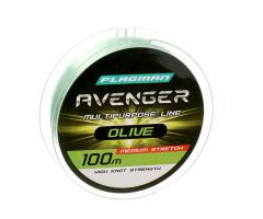 Леска Flagman Avenger Olive Line 100м