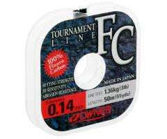 Леска Owner Tournament Line FC 50 м, 0,20 мм