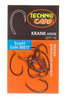 Крючок карповый "Krank hook"  Texnokarp