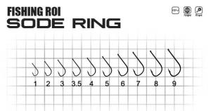 Крючки FR Sode-ring №1 (уп15шт)