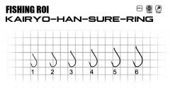 Крючки FR Kairyo-han-sure-ring  (уп13шт)