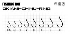 Крючки FR Okiami-chinu-ring №1 (уп10шт)