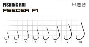 Крючки Fishing ROI Feeder F1  (уп10шт)