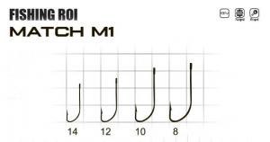 Крючки Fishing ROI Match M1 №8 (уп10шт)