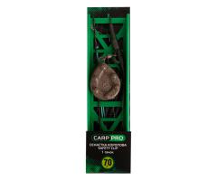 Снасть карповая Safety clip Carp Pro 1 крючок №4 волос монтаж.