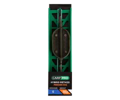 Готовая оснастка на ледкоре Carp Pro Hybrid Method Feeder №6 50 г