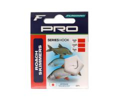 Готовый поводок Flagman Pro Roach Skimmers Hooks №14