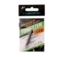 Грузило вольфрамовое Flagman Tungsten Skinny Drop Shot 10.6г