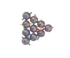 Грузило скользящее Flagman c кембриком 2г