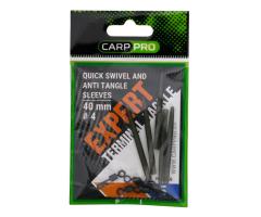 Вертлюжок Carp Pro № 4 + пыльник (5 шт)