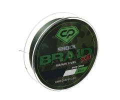 Шок-лидер Carp Pro Shock Braid PE X8 0.16мм Dark Green