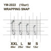 Безвузлова застібка  Wrapping Snap № XXL