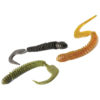         Сил. приманка R.T.W. Ribbed curly tail 10cm 10 pcs. Pumpkin