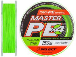 Шнур Select Master PE 150m (темн.-зел.) 0.14mm 17kg