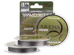 Шнур Favorite Arena PE 100m (silver gray) #0.3/0.09mm 6.5lb/3kg