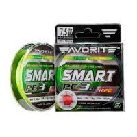 Шнур Favorite Smart PE 3x 150м (fl.yellow) #1/0.171mm 19lb/8.7kg