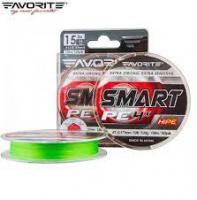 Шнур Favorite Smart PE 4x 150м (салат.) #0.3/0.09мм 2.3кг