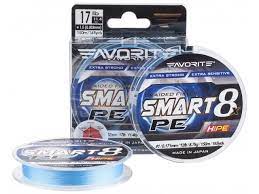 Шнур Favorite Smart PE 8x 150м (sky blue) #1.2/0.187mm 15lb/9.5kg