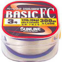 Sunline Флюорокарбон Sunline Basic FC 300м #1.5/0.205мм 6LB