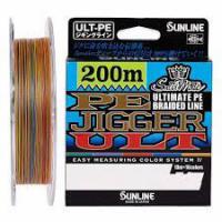 Sunline Шнур Sunline PE-Jigger ULT 200m (multicolor) #1.0/0.165mm 16lb/7.7kg